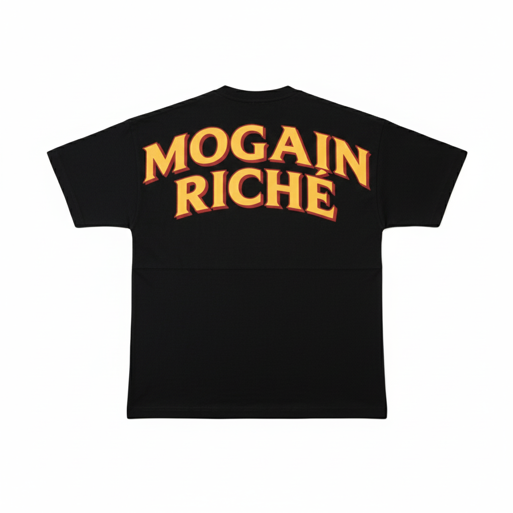 Riché Boxy Classic Curved Logo Tee
