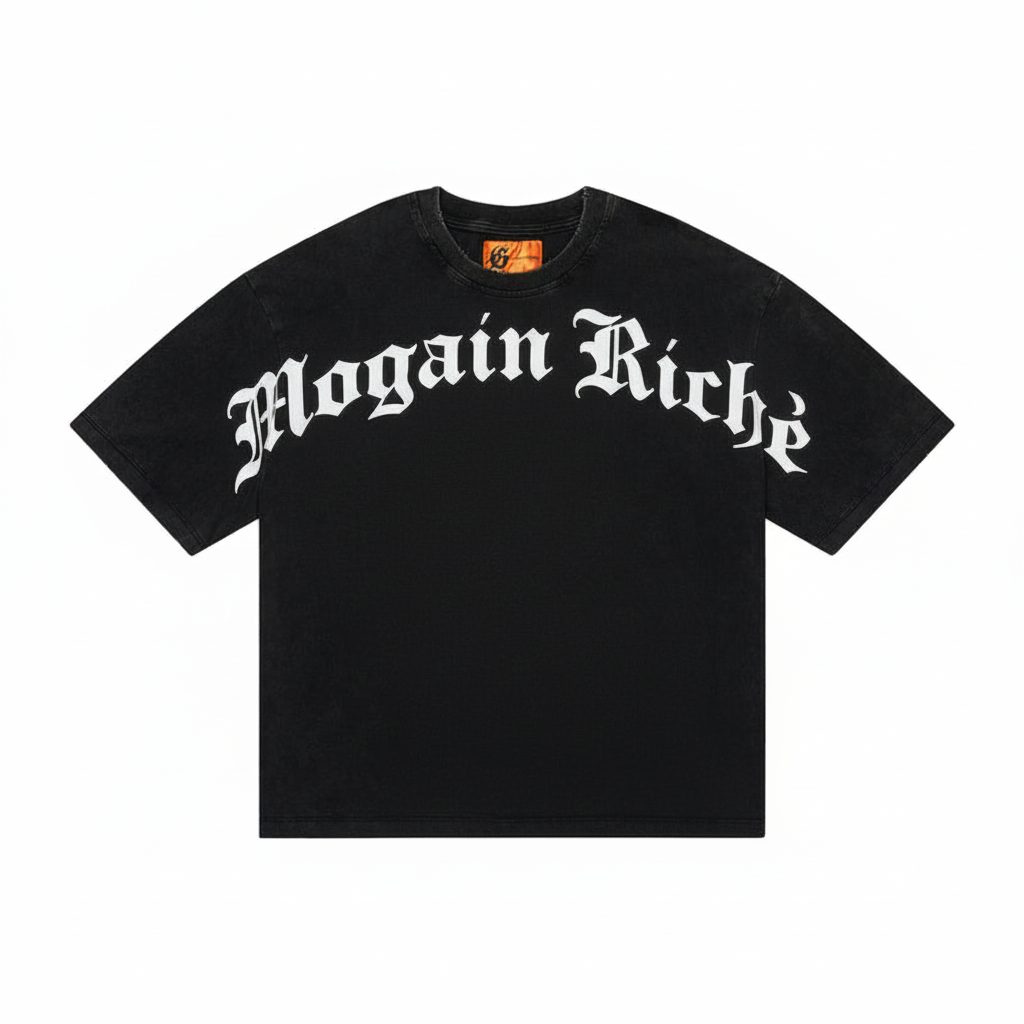 Riché Acid Wash Boxy T-shirt