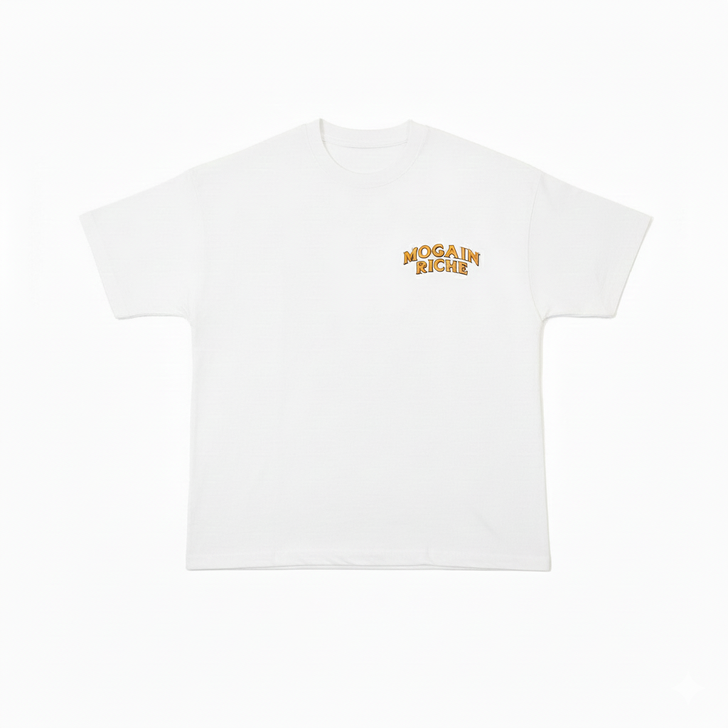 Riché Boxy Classic Curved Logo Tee